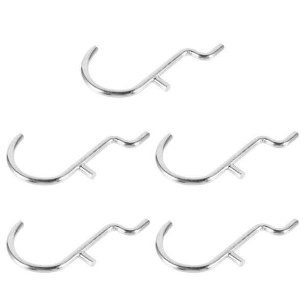 5pcs pegboard hooks peg display rack hooking tool stainless shelf & rails 
5pcs pegboard hooks peg display rack hooking tool stainless shelf & rails