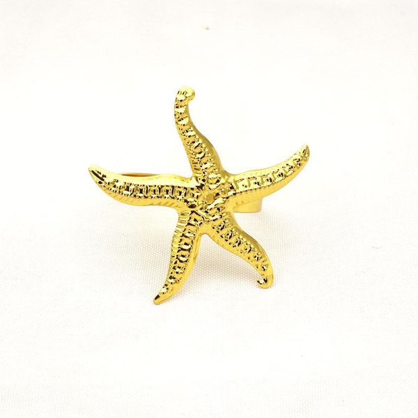 12pcs el western restaurant starfish metal golden napkin button ring rings
12pcs el western restaurant starfish metal golden napkin button ring rings