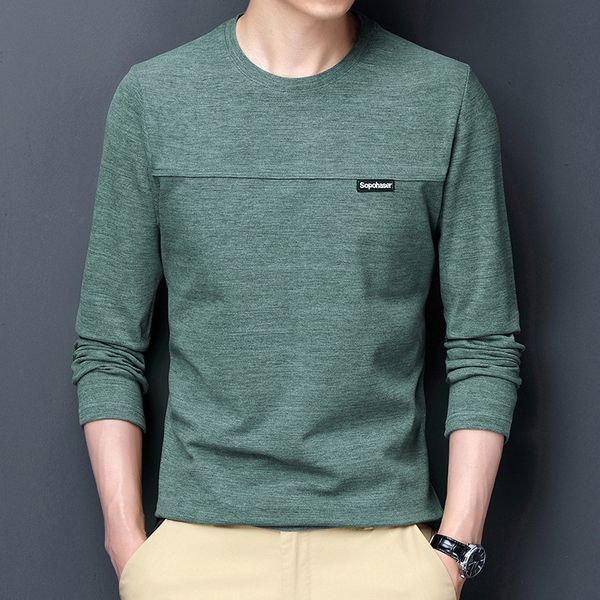 2021 spring and autumn leisure youth long sleeve t-shirt men's solid color pullover snowflake veet loose round neck sweater, White;black
2021 spring and autumn leisure youth long sleeve t-shirt men's solid color pullover snowflake veet loose round neck sweater, White;black