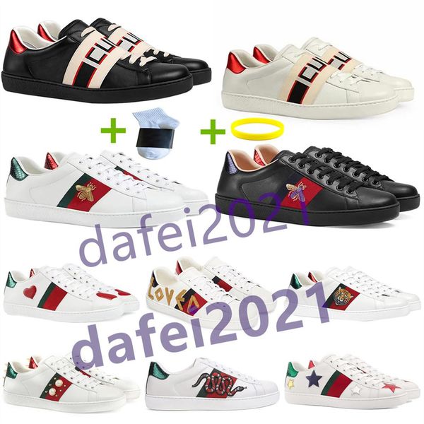 mens italy bee casual shoes women white flat leather shoe green red stripe embroidered tiger snake fashion couples trainers des chaussures, Black
mens italy bee casual shoes women white flat leather shoe green red stripe embroidered tiger snake fashion couples trainers des chaussures, Black