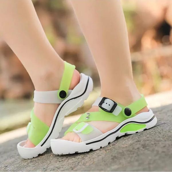 children's shoes, sandals, men's and women's parent-child summer anti-collision slippers, two-wear beach shoes sandals, Black
children's shoes, sandals, men's and women's parent-child summer anti-collision slippers, two-wear beach shoes sandals, Black