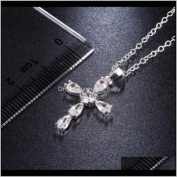s1294 fashion jewelycross crystal cross 6w6mg necklaces suovp, Silver
s1294 fashion jewelycross crystal cross 6w6mg necklaces suovp, Silver