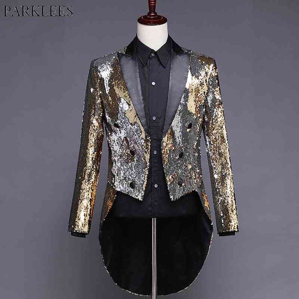 mens shiny gold sequin flashy embellished blazer jacket male prom wedding groom tailcoat tuxedo blazer for clubwear stage singer 210522, White;black
mens shiny gold sequin flashy embellished blazer jacket male prom wedding groom tailcoat tuxedo blazer for clubwear stage singer 210522, White;black