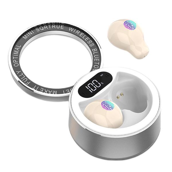 sqrmini x26 ultra mini wireless tws earphone hidden small bluetooth headset touch control earbud with led power display
sqrmini x26 ultra mini wireless tws earphone hidden small bluetooth headset touch control earbud with led power display