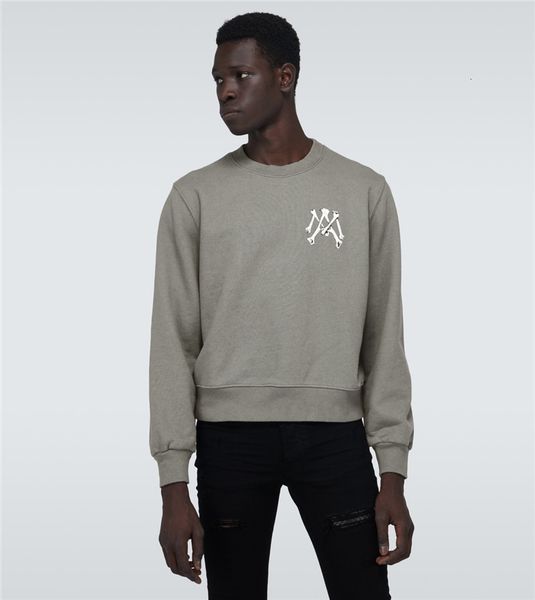 correct version of chao brand am bone printed high street men's and women's terry round neck sweater pullover, Black
correct version of chao brand am bone printed high street men's and women's terry round neck sweater pullover, Black