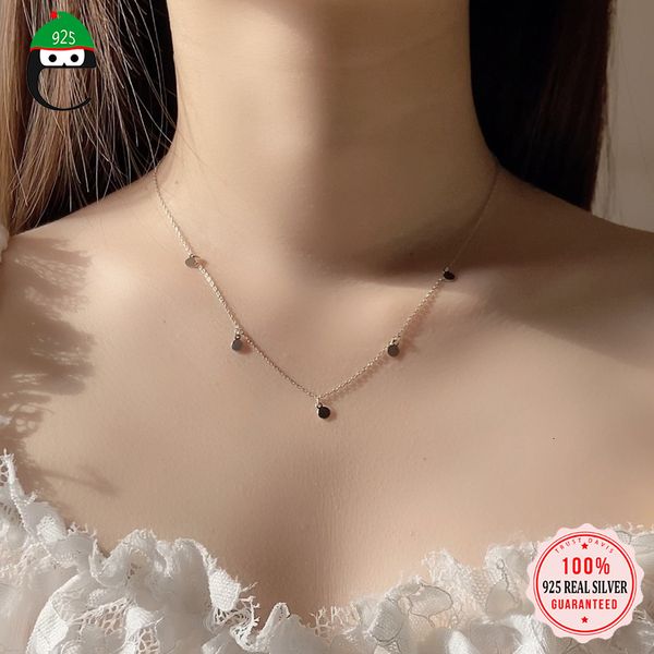 elfoplatasi 925 sterling silver minimalist geometric bright disc choker necklace for fashion women jewelry bohemia gift d332
elfoplatasi 925 sterling silver minimalist geometric bright disc choker necklace for fashion women jewelry bohemia gift d332