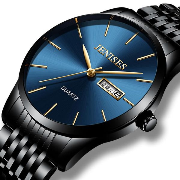 wristwatches men's watch waterproof date clock stainless steel sports watches men quartz casual wristwatch gentleman gift relogio mascu, Slivery;brown
wristwatches men's watch waterproof date clock stainless steel sports watches men quartz casual wristwatch gentleman gift relogio mascu, Slivery;brown