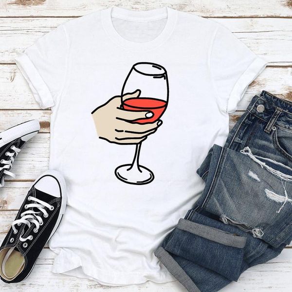 women's t-shirt summer wine short sleeve casual trend 90s clothing women fashion clothes print cartoon tshirt female tee graphic, White
women's t-shirt summer wine short sleeve casual trend 90s clothing women fashion clothes print cartoon tshirt female tee graphic, White
