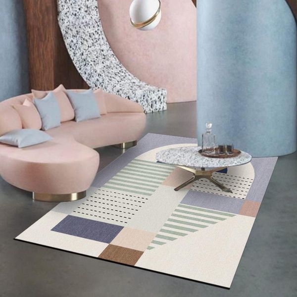 fashionable and simple korean light color geometric stripe kitchen living room girl bedroom bedside non-slip carpet mat carpets
fashionable and simple korean light color geometric stripe kitchen living room girl bedroom bedside non-slip carpet mat carpets