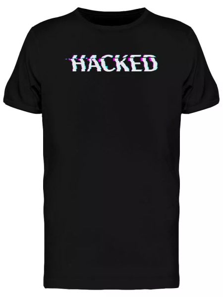 hacked glitched effect slogan men's tee -image by shutterstock, White;black
hacked glitched effect slogan men's tee -image by shutterstock, White;black