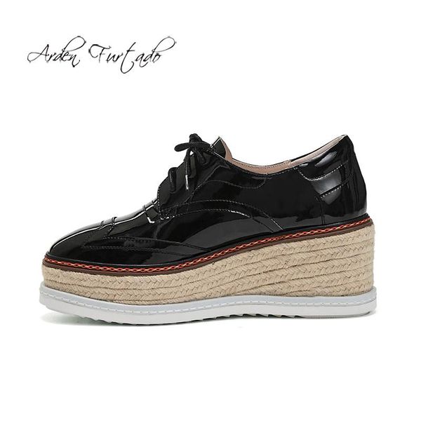 dress shoes arden furtado 2021 spring and autumn fashion women's casual cross tied flat platform genuine leather loafers, Black
dress shoes arden furtado 2021 spring and autumn fashion women's casual cross tied flat platform genuine leather loafers, Black