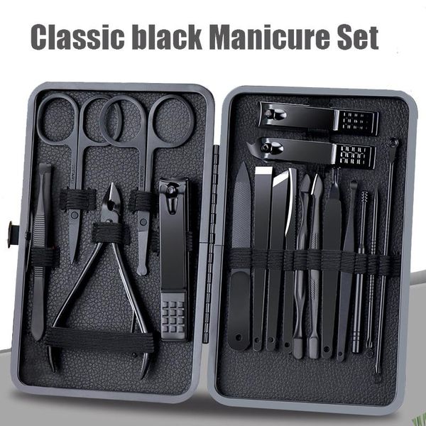 nail art kits 7/10/12/16/18pcs clippers set professional stainless steel scissors pedicure household portable manicure tool
nail art kits 7/10/12/16/18pcs clippers set professional stainless steel scissors pedicure household portable manicure tool