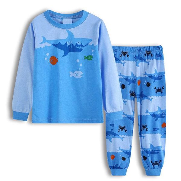 pajamas children 2021 kid's nightwear boys long sleeved pyjamas kids spring and autumn home clothing for girls, Blue;red
pajamas children 2021 kid's nightwear boys long sleeved pyjamas kids spring and autumn home clothing for girls, Blue;red
