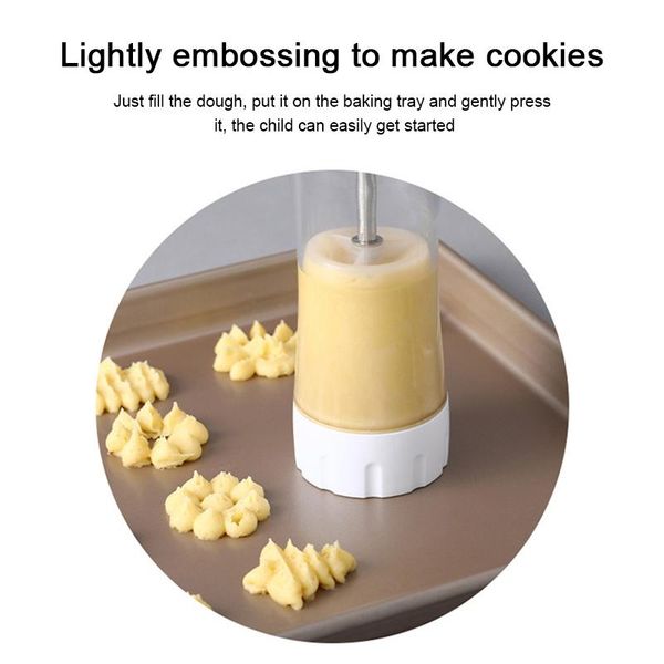 baking moulds 2021 cookie press gun with 12 stencil discs multifunctional kit, perfect for diy maker
baking moulds 2021 cookie press gun with 12 stencil discs multifunctional kit, perfect for diy maker