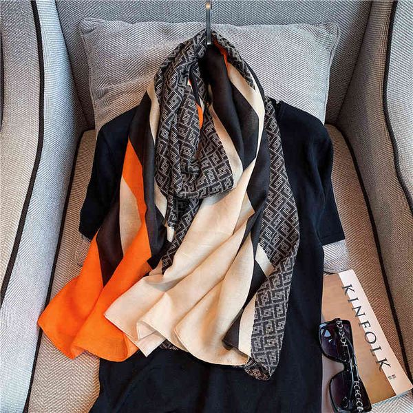fine scarf shawl dual-purpose women's autumn and winter thin version air conditioning room cotton sunscreen with shawl silk scarf bib, Blue;gray
fine scarf shawl dual-purpose women's autumn and winter thin version air conditioning room cotton sunscreen with shawl silk scarf bib, Blue;gray