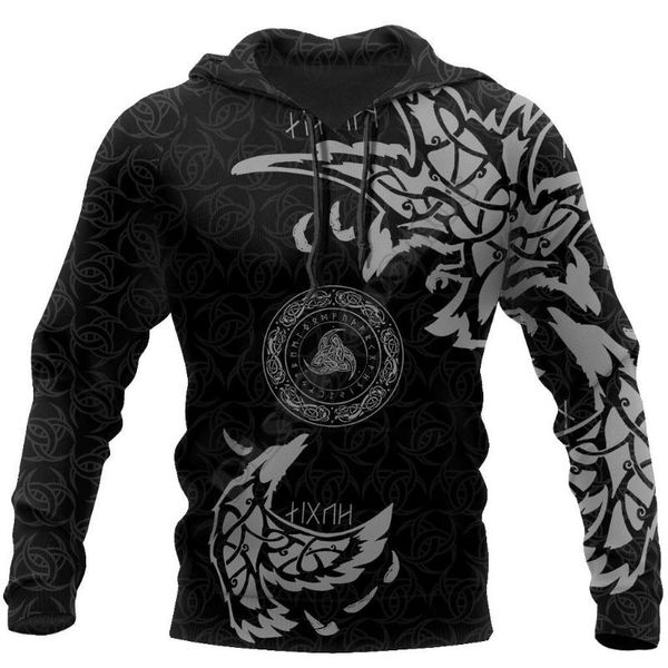 men's hoodies & sweatshirts viking tattoo munin hoodie 3d printed fashion pullover men for women sweater cosplay costumes, Black
men's hoodies & sweatshirts viking tattoo munin hoodie 3d printed fashion pullover men for women sweater cosplay costumes, Black