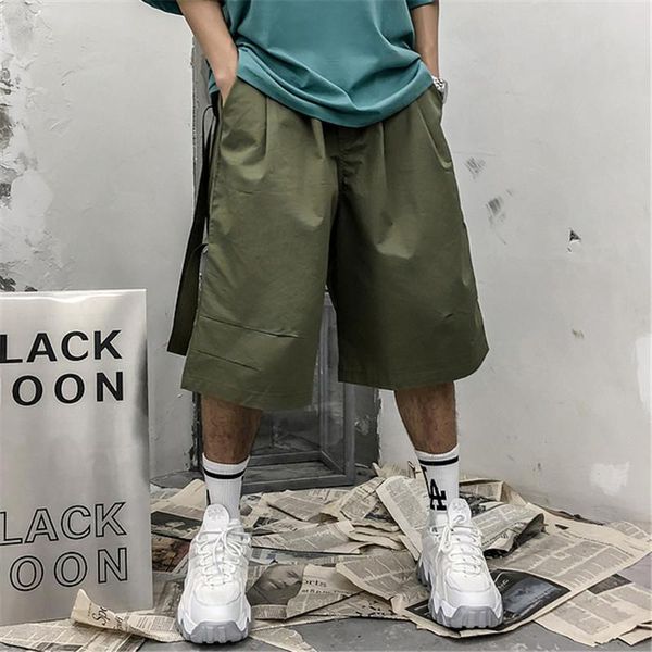 / men's wear loose causal shorts for male and female summer harajuku fashion vintage elastic waist knee length pants 9y2868, White;black
/ men's wear loose causal shorts for male and female summer harajuku fashion vintage elastic waist knee length pants 9y2868, White;black