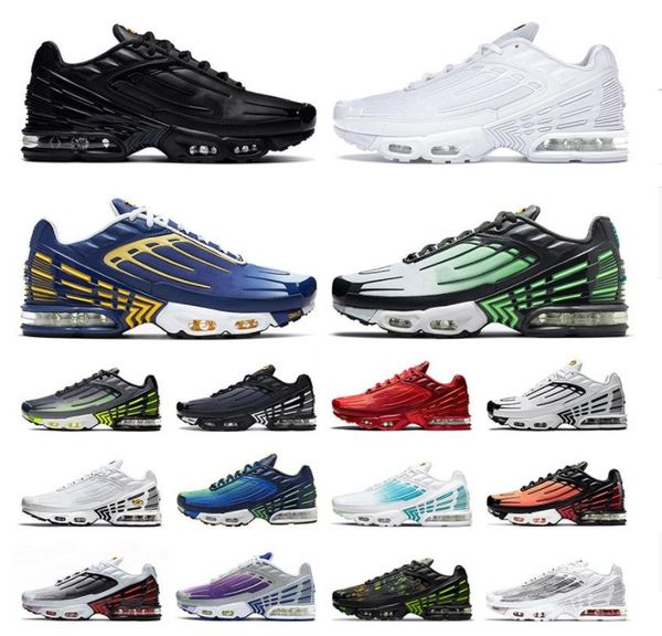 tn plus 3 cushion running shoes triple black all white deep royal z gold green aqua tuned iii mens trainers sneakers size39~46 with box
tn plus 3 cushion running shoes triple black all white deep royal z gold green aqua tuned iii mens trainers sneakers size39~46 with box