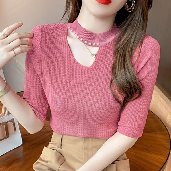 women's t-shirt ljsxls 2021 hollow out slim knitted short sleeve sweater women spring summer casual pullovers elasticity womens clothin, White
women's t-shirt ljsxls 2021 hollow out slim knitted short sleeve sweater women spring summer casual pullovers elasticity womens clothin, White