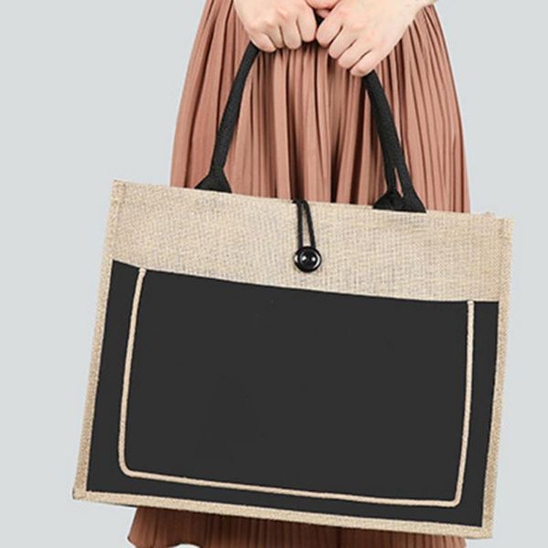storage bags reusable jute tote bag eco friendly burlap shopping women summer beach handbag large capacity vacation picnic
storage bags reusable jute tote bag eco friendly burlap shopping women summer beach handbag large capacity vacation picnic