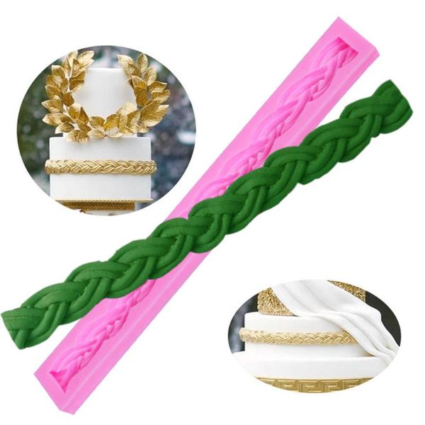 cake tools silicone long rope design mold fondant chocolate moulds decorating tool baking xmas party supply
cake tools silicone long rope design mold fondant chocolate moulds decorating tool baking xmas party supply
