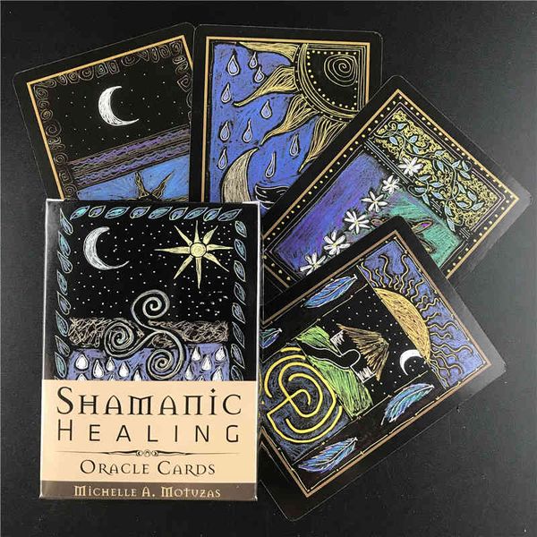 44pcs shamanic healing oracles cards guidance divination fate tarot deck board for family party card games
44pcs shamanic healing oracles cards guidance divination fate tarot deck board for family party card games