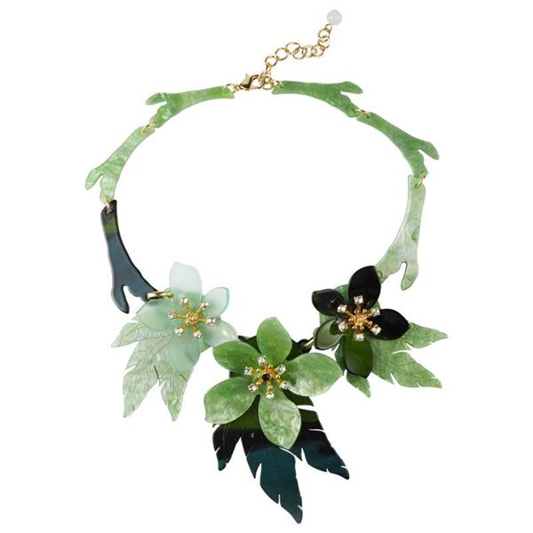 chokers women flower acrylic necklace floral resin choker jewellery summer for, Golden;silver
chokers women flower acrylic necklace floral resin choker jewellery summer for, Golden;silver