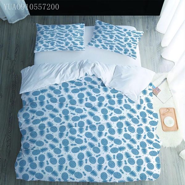 bedding sets 3d cartoon fruit printed set 2/3pcs blue pineapple duvet quilt cover pillowcase for home bedroom multi size wholesale
bedding sets 3d cartoon fruit printed set 2/3pcs blue pineapple duvet quilt cover pillowcase for home bedroom multi size wholesale