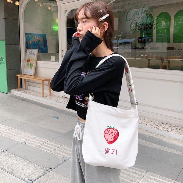 cute small fresh fruit canvas bag simple original student schoolbag art handbag fabric cotton cloth reusable shopping bags
cute small fresh fruit canvas bag simple original student schoolbag art handbag fabric cotton cloth reusable shopping bags
