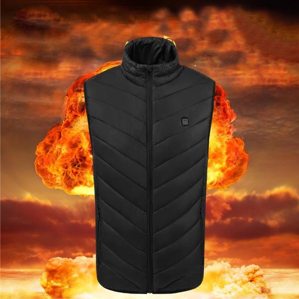 men's vests 2021 men winter heated usb electric heating waistcoat male fashion zipper solid color mens coat high quality, Black;white
men's vests 2021 men winter heated usb electric heating waistcoat male fashion zipper solid color mens coat high quality, Black;white