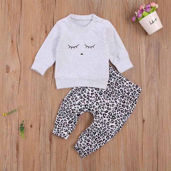 clothing sets baby & children's 0-24m born girls boys clothes cartoon print long sleeve pullover leopard trousers pants, White
clothing sets baby & children's 0-24m born girls boys clothes cartoon print long sleeve pullover leopard trousers pants, White