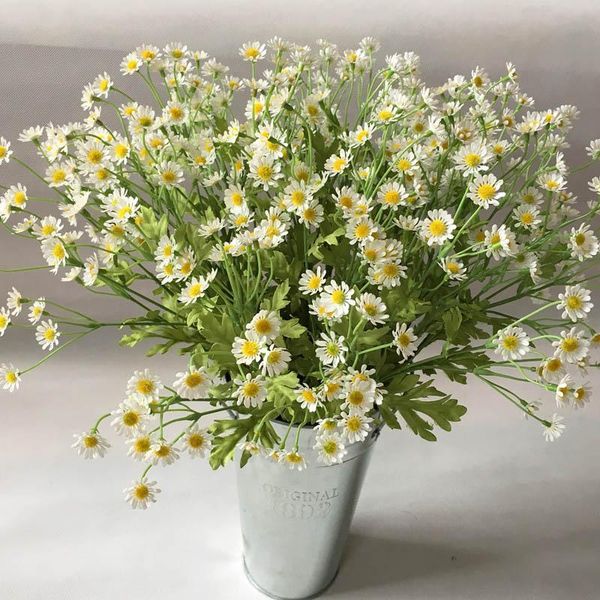 decorative flowers & wreaths artificial daisy silk fake chamomile stamen small for wedding home table decor
decorative flowers & wreaths artificial daisy silk fake chamomile stamen small for wedding home table decor
