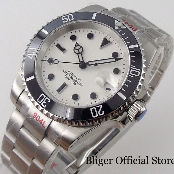 wristwatches bliger 40mm white selfwinding men watch 21 jewels miyota 8215 glide lock brushed oyster band black edge hand, Slivery;brown
wristwatches bliger 40mm white selfwinding men watch 21 jewels miyota 8215 glide lock brushed oyster band black edge hand, Slivery;brown