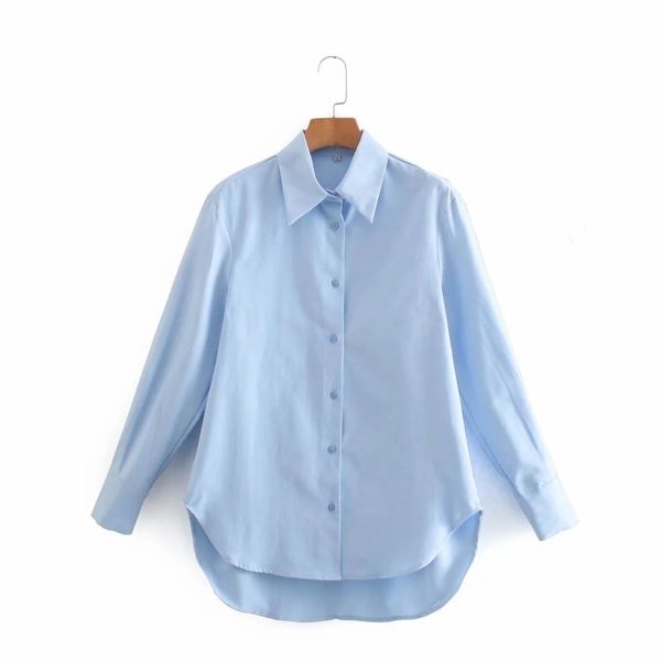 spring women loose blue blouse female turndown collar long sleeve shirt office lady blusas s8696 210430, White
spring women loose blue blouse female turndown collar long sleeve shirt office lady blusas s8696 210430, White