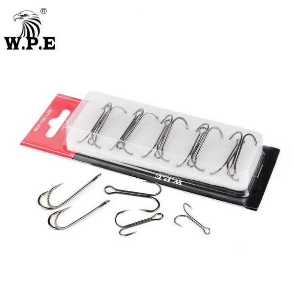w.p.e high-carbon steel duple hook barbed jig bass carp fishing tackle 10-20pcs/pack double hooks 4#-3/0#
w.p.e high-carbon steel duple hook barbed jig bass carp fishing tackle 10-20pcs/pack double hooks 4#-3/0#
