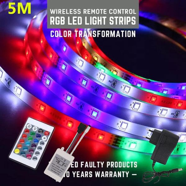 strips 5m usb led strip light smd2835 dc/12v rgb lights flexible lamp tape ribbon tv deskdiode adapter
strips 5m usb led strip light smd2835 dc/12v rgb lights flexible lamp tape ribbon tv deskdiode adapter