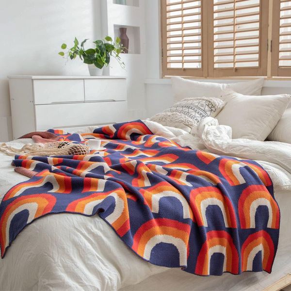 blankets rainbow hand knitted blanket bright colorful stripe soft throw yoga beach tablecloth sofa cover
blankets rainbow hand knitted blanket bright colorful stripe soft throw yoga beach tablecloth sofa cover