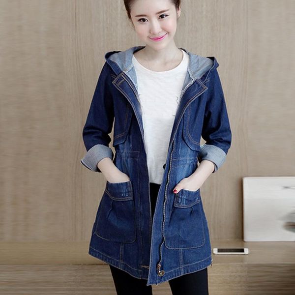 women's jackets fashion jeans denim hoodie women autumn winter casual long sleeve loose coat outerwear coats female streetwear, Black;brown
women's jackets fashion jeans denim hoodie women autumn winter casual long sleeve loose coat outerwear coats female streetwear, Black;brown
