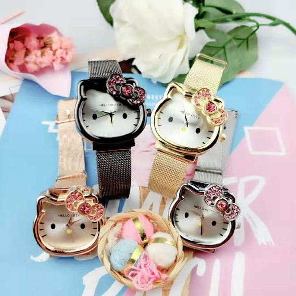 wristwatches watch cute girl cartoon waterproof quartz ladies watches exquisite kitten pattern clock horloges vrouwen montre femme, Slivery;brown
wristwatches watch cute girl cartoon waterproof quartz ladies watches exquisite kitten pattern clock horloges vrouwen montre femme, Slivery;brown