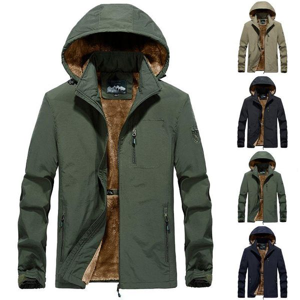 men's jackets 2021 winter thick parkas men fleece warm parka coat military outdoor wool liner hooded windbreaker mens clothing, Black;brown
men's jackets 2021 winter thick parkas men fleece warm parka coat military outdoor wool liner hooded windbreaker mens clothing, Black;brown