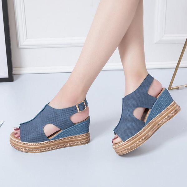 sandals woman platform sandalswomen's buckle strap wedges women summer shoes ladies footwear female peep toe pumps plus size 35-43, Black
sandals woman platform sandalswomen's buckle strap wedges women summer shoes ladies footwear female peep toe pumps plus size 35-43, Black