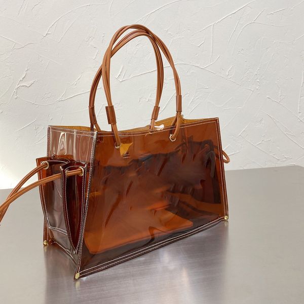 luojia jelly bag new transparent large capacity fashion shopping bag new foreign style leisure women's portable shoulder bag
luojia jelly bag new transparent large capacity fashion shopping bag new foreign style leisure women's portable shoulder bag