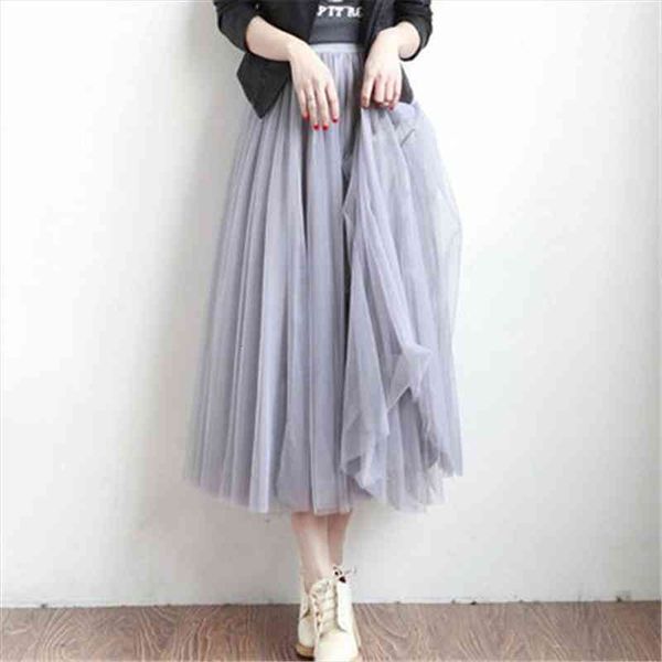 vintage tulle skirts womens black gray white elastic high waist pleated tutu midi skirt female mid calf skirt
vintage tulle skirts womens black gray white elastic high waist pleated tutu midi skirt female mid calf skirt