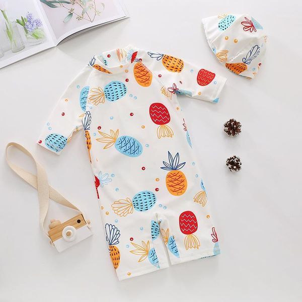 kid baby girl 2pcs bikini swimwear swimsuit cartoon pineapple print romper zipper short sleeve jumpsuit cap swim bathing suit one-pieces, Black
kid baby girl 2pcs bikini swimwear swimsuit cartoon pineapple print romper zipper short sleeve jumpsuit cap swim bathing suit one-pieces, Black
