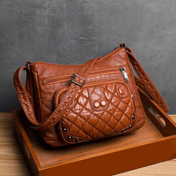 evening bags vitange women's washed pu leather crossbody 2021 reviet workbag female lattice pattern multi-pockets bucket bag travel
evening bags vitange women's washed pu leather crossbody 2021 reviet workbag female lattice pattern multi-pockets bucket bag travel