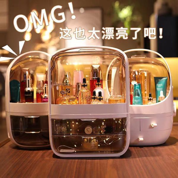 storage drawers fashion makeup organizer large capacity waterproof and dustproof bathroom cosmetic box deskbeauty drawer
storage drawers fashion makeup organizer large capacity waterproof and dustproof bathroom cosmetic box deskbeauty drawer
