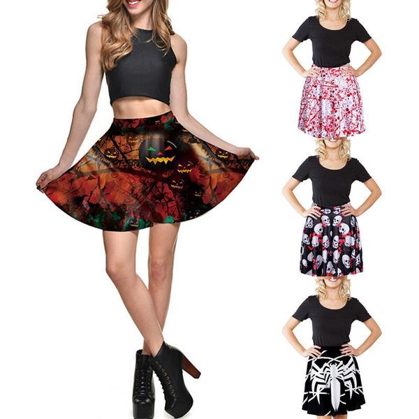 skirts halloween large size fashionable pleated skirt blood dropping pumpkin lamp digital print slimming stretch flare, Black
skirts halloween large size fashionable pleated skirt blood dropping pumpkin lamp digital print slimming stretch flare, Black