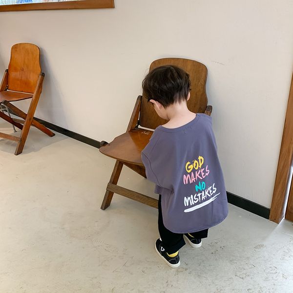 summer fashion arrival colorful letters printed loose t shirts korean style oversized irregular short sleeve tee 210508, Blue
summer fashion arrival colorful letters printed loose t shirts korean style oversized irregular short sleeve tee 210508, Blue