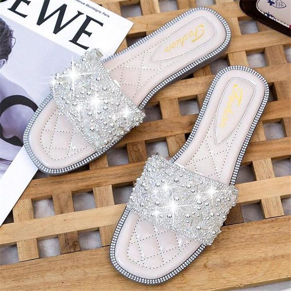 slippers rhinestone flat womens slides 2021 summer women's sandals fashion platform shoes casual women slipper, Black
slippers rhinestone flat womens slides 2021 summer women's sandals fashion platform shoes casual women slipper, Black