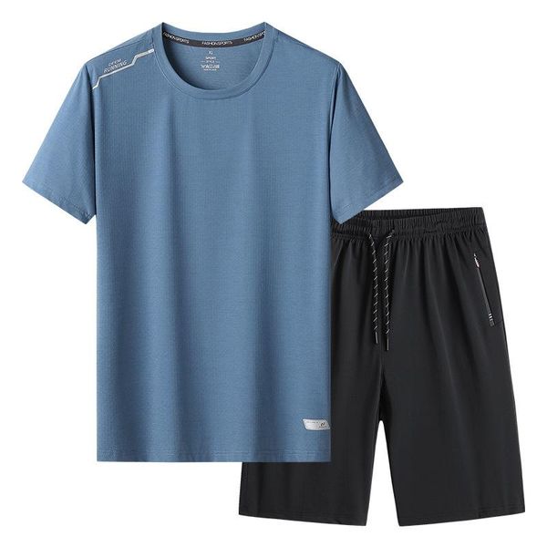 men's tracksuits middle-aged and elderly ice silk quick-drying suit casual sports men two-piece breathable summer clothing 2021, Gray
men's tracksuits middle-aged and elderly ice silk quick-drying suit casual sports men two-piece breathable summer clothing 2021, Gray